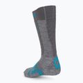 Skarpety UYN Ski Comfort Fit  szaro-niebieskie S100044 2