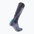 Skarpety UYN Ski Comfort Fit  szaro-niebieskie S100044 5