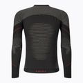 Pánska termoaktívna mikina UYN Evolutyon Comfort UW Shirt charcoal/white/red 2