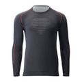 Pánska termoaktívna mikina UYN Evolutyon Comfort UW Shirt charcoal/white/red 4