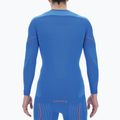Pánska termoakčná mikina UYN Evolutyon UW Shirt blue/blue/orange shiny 5