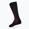 Dámske lyžiarske ponožky UYN Ski One Alpine Merino black/pink 2