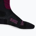 Dámske lyžiarske ponožky UYN Ski One Alpine Merino black/pink 4