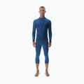 Pánska termoakčná mikina UYN Elevatyon Biomorph Turtle Neck blue atoll 2