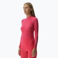 Dámska termoakčná mikina UYN Elevation Biomorph LS Turtle Neck pink yarrow 4