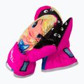 Detské snowboardové rukavice Level Animal Mitt zlaté 4174