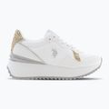 Dámska obuv U.S. Polo Assn. BAYLE003C white/gold 8