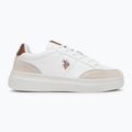 Pánska obuv U.S. Polo Assn. CODY003B white/light brown 2
