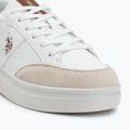 Pánska obuv U.S. Polo Assn. CODY003B white/light brown 7
