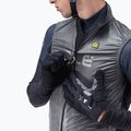 Pánska cyklistická vesta Alè Black Reflective grey L20038401 4