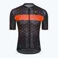 Pánsky cyklistický dres Alé Stars sivo-oranžový L21091403