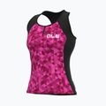 Dámsky cyklistický dres Alé Triangles pink and black L21112543
