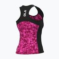 Dámsky cyklistický dres Alé Triangles pink and black L21112543 2