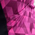 Dámsky cyklistický dres Alé Triangles pink and black L21112543 8