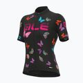 Dámsky cyklistický dres Alé Maglia Donna MC Butterfly black L21169401