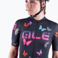 Dámsky cyklistický dres Alé Maglia Donna MC Butterfly black L21169401 5