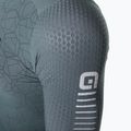 Pánsky cyklistický dres Alé Velocity sivý L22141403 12