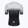 Pánsky cyklistický dres Alé Gradient čiernobiely L22144400 2