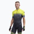 Pánsky cyklistický dres Alé Gradient black/yellow L22144460