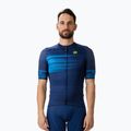 Pánsky cyklistický dres Alé Turbo tmavomodrý L22130402