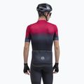 Pánsky cyklistický dres Alé Gradient black/red L22144426 3