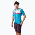 Pánsky cyklistický dres Alé Zig Zag modrý L2381461 2
