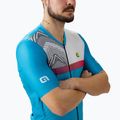 Pánsky cyklistický dres Alé Zig Zag modrý L2381461 4