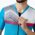 Pánsky cyklistický dres Alé Zig Zag modrý L2381461 5
