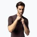 Pánsky cyklistický dres Alé Color Block Off Road cocoa brown 3