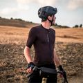 Pánsky cyklistický dres Alé Color Block Off Road cocoa brown 9