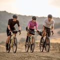 Pánsky cyklistický dres Alé Color Block Off Road cocoa brown 13