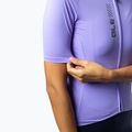 Dámsky cyklistický dres Alé Color Block lilac 4