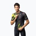 Pánsky cyklistický dres Alé Trace acid green