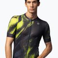 Pánsky cyklistický dres Alé Trace acid green 3