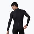 Pánske cyklistické tričko longsleeve Alé Color Block black 2