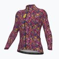 Dámska cyklistická mikina Alé Flowery LS Jersey rosa/pink