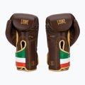 Boxerské rukavice LEONE 1947 Italy '47 black/white/brown 3