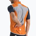 Pánska cyklistická vesta Sportful Hot Pack Easylight oranžová 1102027.850 4