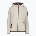 Dámska trekingová mikina CMP 34H6376 Fix Hood cream/off white
