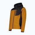Pánska softshellová bunda CMP 3A01787N Zip Hood caramel/antracite 3