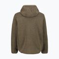 Pánsky zateplený kabát CMP 36K2247 Fix Hood Parka teak mel 2