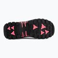 Detské turistické topánky CMP Rigel 2.0 Low Waterproof grey/acquarius/pink fluo 4