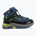 Detské turistické topánky CMP Rigel 2.0 Mid Waterproof infinity/acido 2