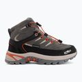 Detské turistické topánky CMP Rigel 2.0 Mid Waterproof grey/brick 2