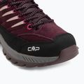 Detské turistické topánky CMP Rigel 2.0 Low Waterproof black berry/amaranto 7