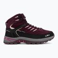 Detské turistické topánky CMP Rigel 2.0 Mid Waterproof black berry/amaranto 2