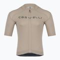 Pánsky cyklistický dres Castelli Prologo Lite clay/ gunmetal gray