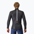 Pánska cyklistická bunda Castelli Squall Shell light black/silver grey 3
