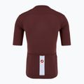 Pánsky cyklistický dres Castelli Prolog Lite deep bordeaux/ silver gray 2