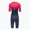 Dámska cyklistická kombinéza Castelli Core Tri W belgian blue/bright rose 2